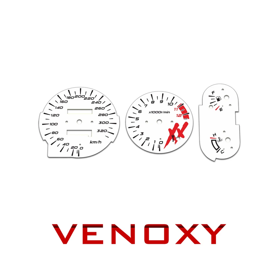 Honda CBR 1100 XX Blackbird 1996-2000 HISS Fond de Compteur BLANC Foto 1 de 1