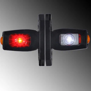 2x LED Begrenzungsleuchte Umrissleuchte Anhänger LKW 12V 24V Positionleuchte NEU - Bild 1 von 6