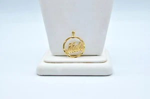 14k Vintage Gold N.Y. Mets Charm/Pendant. 1.4gr - Picture 1 of 4