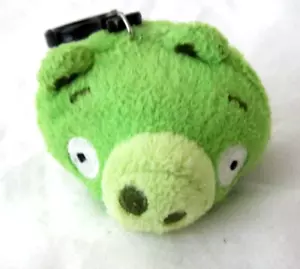 2" King Pig ANGRY BIRDS Pencil TOPPER Flinger FINGER PUPPET&Backpack Clip-New! - Picture 1 of 3