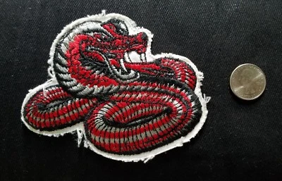 VTG KUNG FU COBRA SNAKE TAE KWON DO KARATE Martial Arts Uniform Collectors Patch - Image 1 of 3