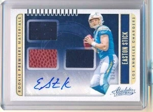 Easton Stick 2019 Absolute Memorabilia Patch/Ball/Auto Rookie#028/249!Chargers  - Picture 1 of 1