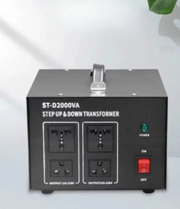 220V To 110V 2000W Voltage Converter Transformer Step Up/Down Power Supply - Picture 1 of 24