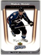 2005-06 Upper Deck MVP Wojtek Wolski Rookie Colorado Avalanche #396