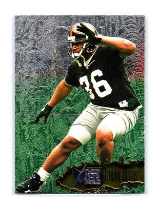 1996 Fleer Metal Football #96 Jerome Bettis Pittsburgh Steelers - Image 1 of 2