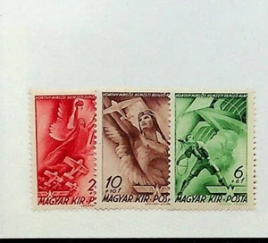 HUNGARY Sc B110-12 NH ISSUE OF 1940 - AVIATION - Picture 1 of 1