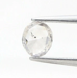 Loose Natural Diamond 0.26Ct White P/K color Oval Rose Cut For Jewel - Picture 1 of 14