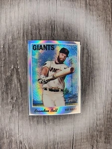 Topps Heritage Chrome Refractor 2019/570 Brandon Belt #THC-250 - Imagen 1 de 2