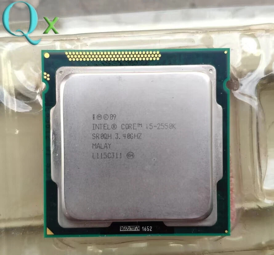 2nd Gen Intel Core i5-2550K LGA 1155 CPU Processor SR0QH 3.4GHz Quad Core 95W - Image 1 of 1