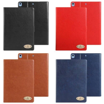 Leather iPad Case Smart Cover Pro 12.9 11 10.9 10.2 9.7 5th 7th 8th Gen Air Mini - Image 1 of 4