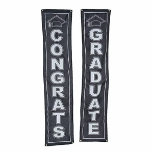 Graduation Pillar Buntings, Graduation, Banners & Windsocks & Flags, Home Decor, - Picture 1 of 1