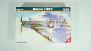 Mister Craft 1:72 Model Plane Kit French Devoitine D-520 C1 Item 042165 NEW W20 - Picture 1 of 10