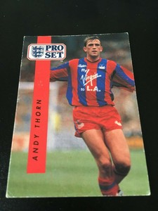 1991-92 Pro Set Football Card - Andy Thorn - Crystal Palace - # 57