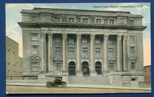 County Court House Schenectady New York ny old postcard - Picture 1 of 2