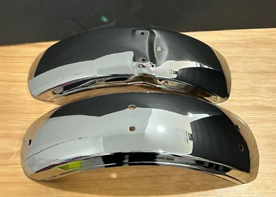  Guardabarros delantero y trasero cromado reproducción HONDA CT70 MINI TRAIL K0-78 Foto 1 de 4