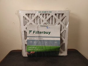 Filterbuy Platinum 14x14x1 Faltenluftfilter HVAC AC Ofen Pumpe MERV 13, 6er Pack - Bild 1 von 3