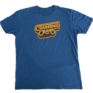 Rare Counting Crows Band Logo 2017 North American Concert Tour Shirt 2XL New - Picture 1 of 8