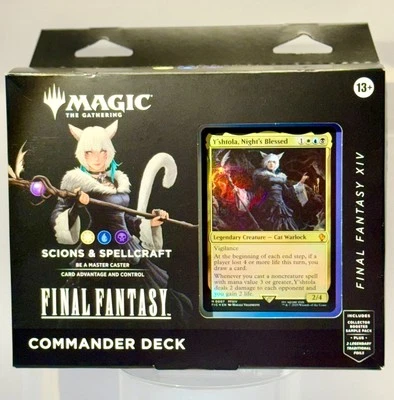 Magic The Gathering Final Fantasy XIV Commander Deck Scions & Spellcraft *SEALED - Image 1 of 4