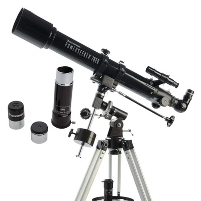 Celestron - PowerSeeker 70EQ Telescope - Manual German Equatorial Telescope for - Image 1 of 4