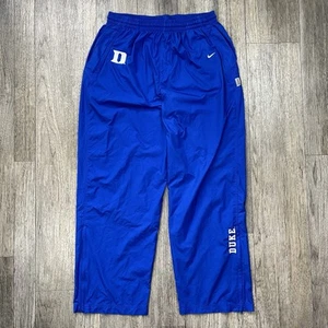 Vintage Nike Track Pants Mens 2XL Duke Blue Devils Sweat Track Warm Up Swooshie - Foto 1 di 12