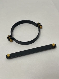 Gail Spence Aluminum Bracelet Brooch  Set Denmark Modernist/NEW - Picture 1 of 11