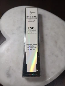 It Cosmetics Bye Bye Foundation Full Coverage Moisturizer 1.0 Oz Medium exp12/26 - Picture 1 of 3