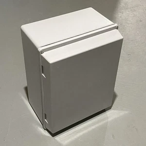 Caja de fibra de vidrio Hoffman A16128JFGR, 16" x 12" x 8" TIENE DAÑOS VER DESC - Imagen 1 de 20