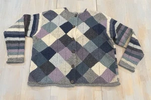 Suéter para mujer Northern Isles cárdigan 100 % lana abotonada talla mediana - Imagen 1 de 8