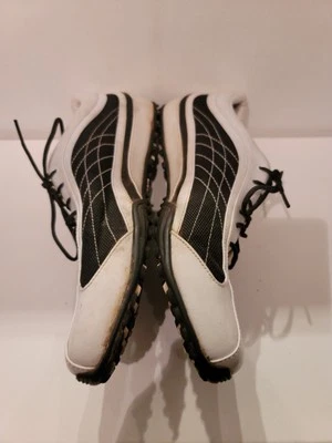 Zapatilla deportiva de golf Callaway negra-blanca para mujer - talla 8,5 Foto 1 de 4