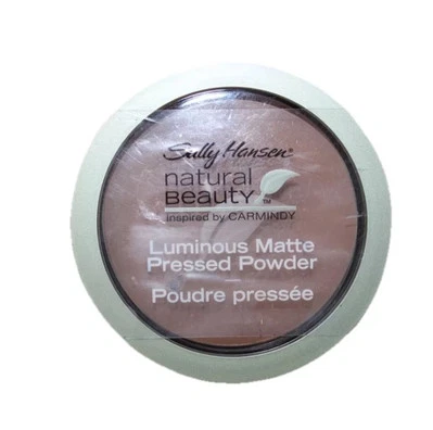 Sally Hansen Luminous Matte Pressed Powder - DARK sealed New Face Powder - Image 1 of 2