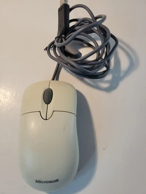 OEM MICROSOFT Basic Optical Mouse USB/PS2 Compatible TESTED #X09-13962 - Image 1 of 4