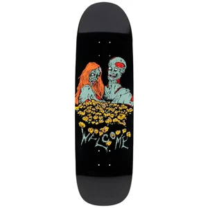 Welcome Zombie Love On Boline Black 9.25" Skateboard Deck - Picture 1 of 2