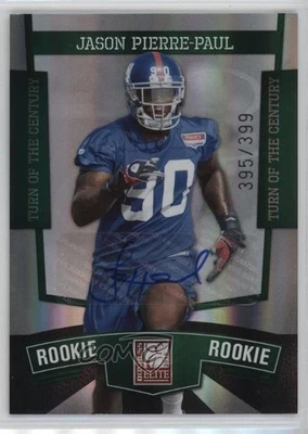 2010 Donruss Elite Turn of the Century /399 Jason Pierre-Paul Rookie Auto RC - Image 1 of 2