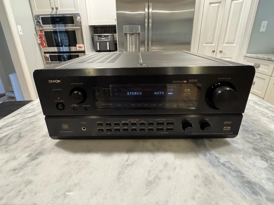 Denon AVR-4800 Precision Audio Component AV Surround Receiver W/ Phono Input - Image 1 of 4