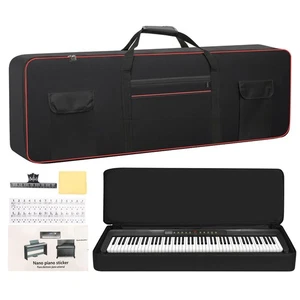 MUINS 88 Key Keyboard Case,large digital piano Keyboard carrying travel case ... - Picture 1 of 6