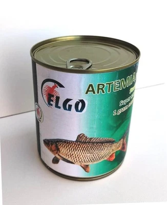 Huevos de camarón en salmuera Artemia Franciscana | 95 % escotilla | Quistes de alimentación viva premium | 425 g Foto 1 de 4