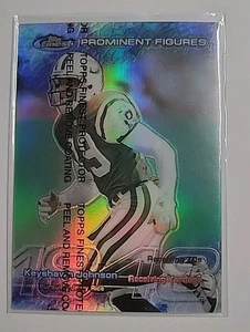 1999 Topps Finest Football - Prominent Figures Keyshawn Johnson #PF56 ****/1848 - Bild 1 von 3