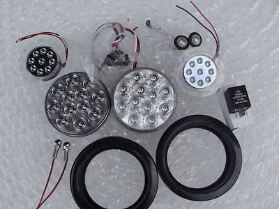  适用于 JEEP TJ WRANGLER 2001 至 2006 LED 尾灯套件 全新 — 第 1/4 张图片