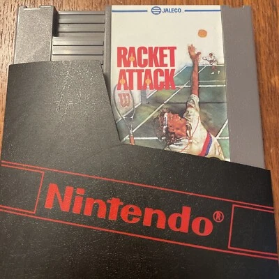 Racket Attack (Nintendo Entertainment System NES, 1988) Beautiful Shape - Image 1 of 3