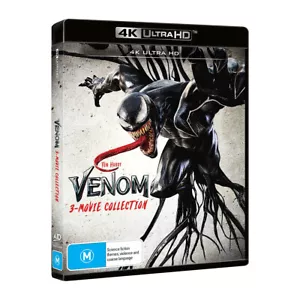 VENOM: 3-Movie Collection | Trilogy (Region B 3-Disc 4K Ultra HD™ Blu-ray Set) - Picture 1 of 1