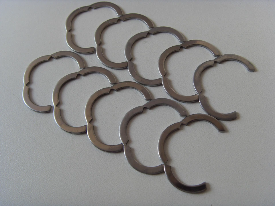 10 Segmentringe 1" Dichtungsringe Edelstahl Wellrohr DN20 Solar Heizung - Bild 1 von 1