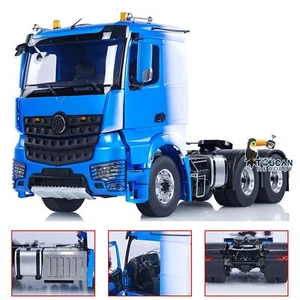 1/14 6*6 RC Tractor Truck RTR Metal Chassis with EL-007 Lights Sounds Radio - Picture 1 of 20