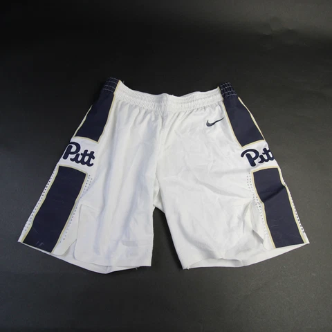 Pittsburgh Panthers Nike Game Shorts Men's White/Navy Used Cover