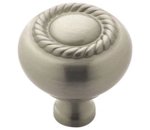 Amerock Scroll BP53471-G10 Satin Nickel Cabinet Knob (5 PACK) - Picture 1 of 1