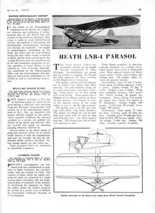 Heath LNB-4 Parasol Aircraft Report 5/10/2025l - Picture 1 of 1