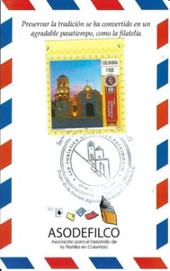 RED TURÍSTICA DE PUEBLOS Y PATRIMONIO 4/72 ""SANTA CRUZ DE MOMPOX"" COLOMBIA - Imagen 1 de 1