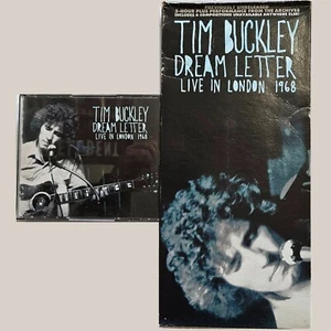 Tim Buckley Original 1991 Rhino USA LONGBOX CD: Dream Letter Live In London 1968 - Picture 1 of 24