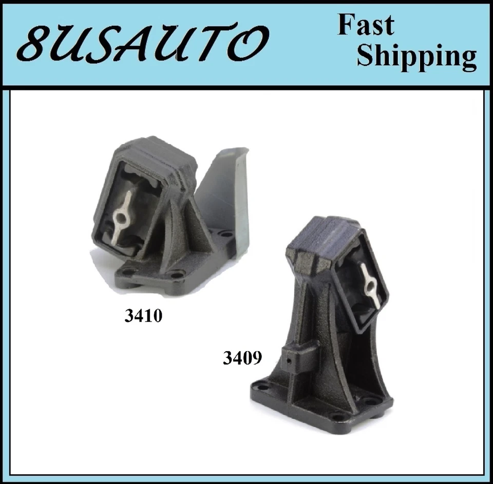 2 件装 FRONT L & R MOTOR MOUNT FIT 2007-2010 道奇 RAM 2500,RAM 3500 6.7L 升 4WD — 第 1/4 张图片