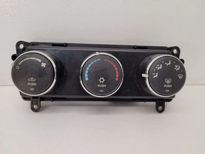 2008-2009 Dodge Nitro aquecedor CA manual controle de temperatura climática - Imagem 1 de 3