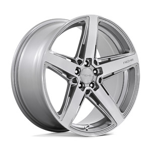 20x9 Niche M270 Teramo Anthracite Brushed Face Wheels 5x112 (38mm) Set of 4